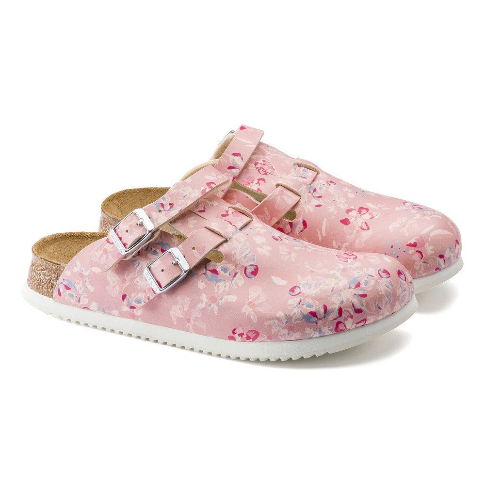 Birkenstock Clog Kay Superlauf, Birko-Flor, Flower Field Rose Pantolette – Bild 4 von 5