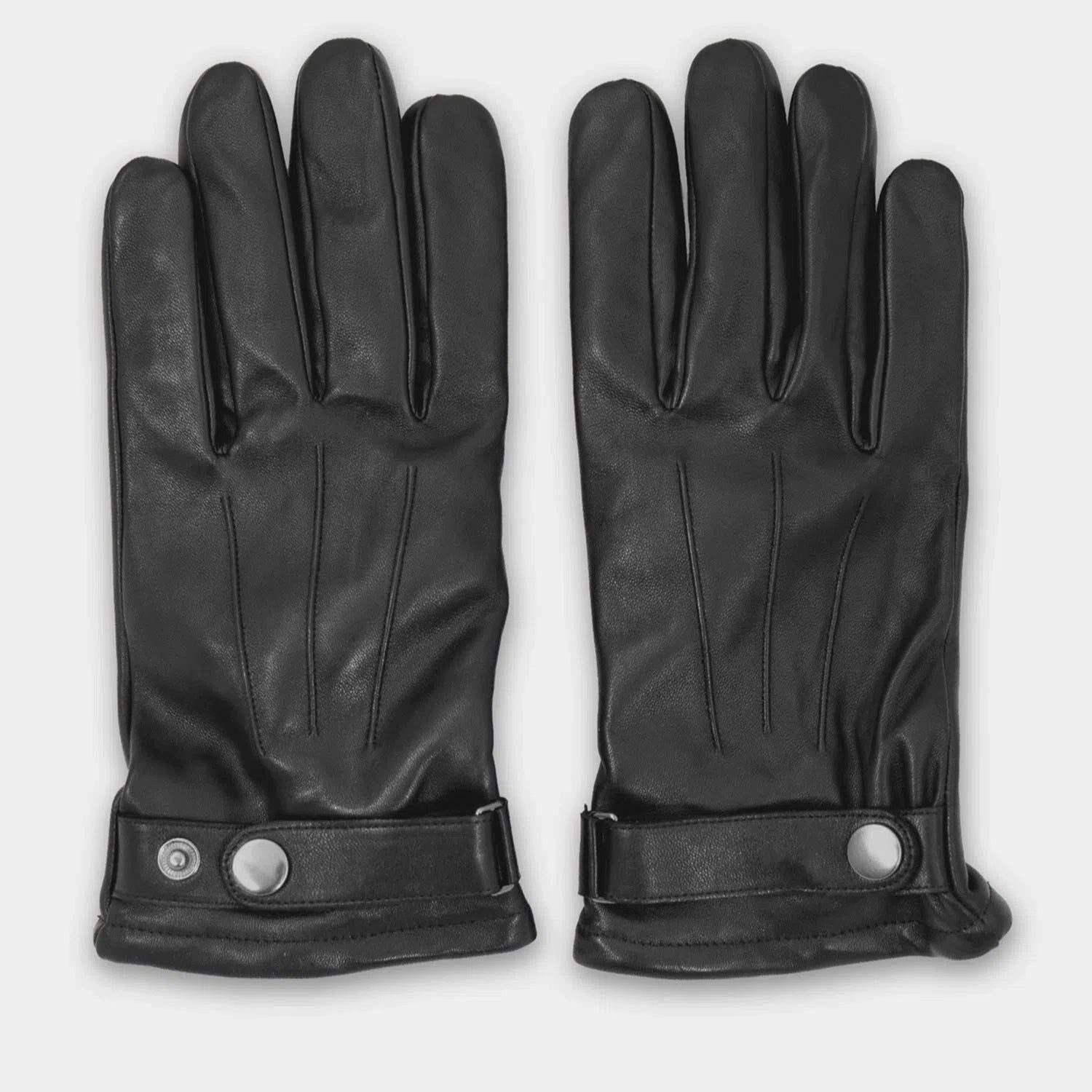 Braun Büffel Lederhandschuhe Handschuh Artur 9.0 schwarz