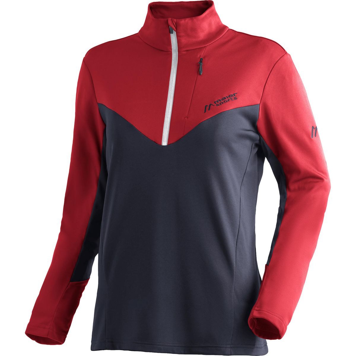 Maier Sports Fleecejacke Evii Perfekter Midlayer für Skifahrerinnen: warm, schnelltrocknend, bequem