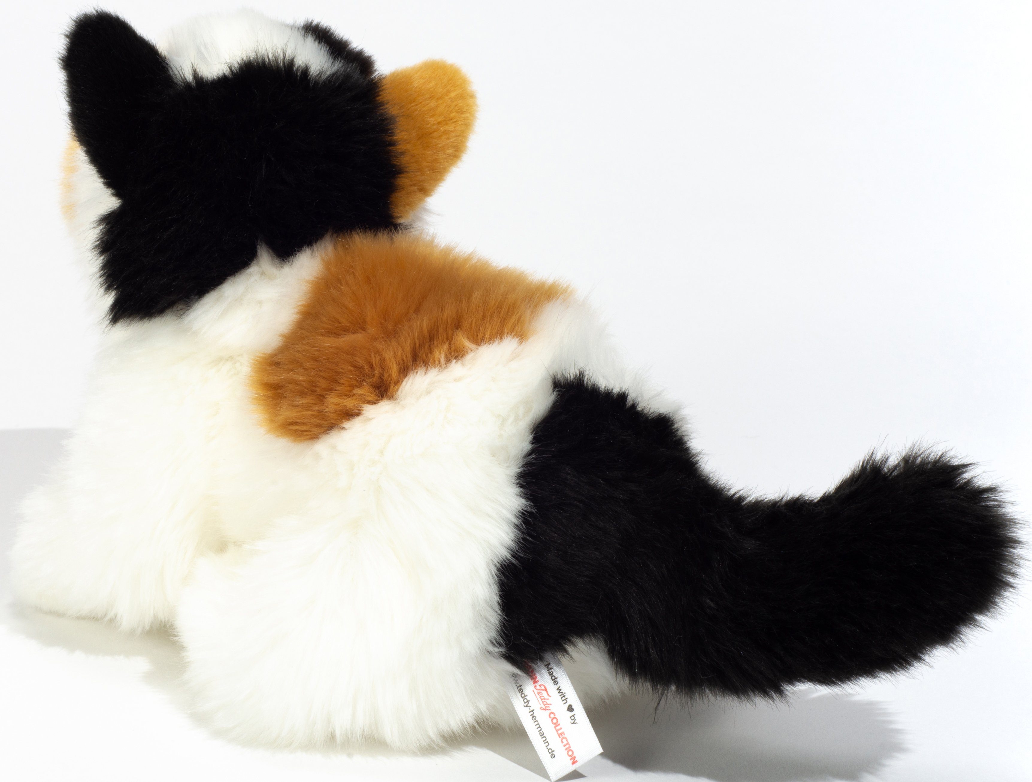 Teddy Hermann® Kuscheltier Glückskatze 24 cm, zum Teil aus recyceltem Material