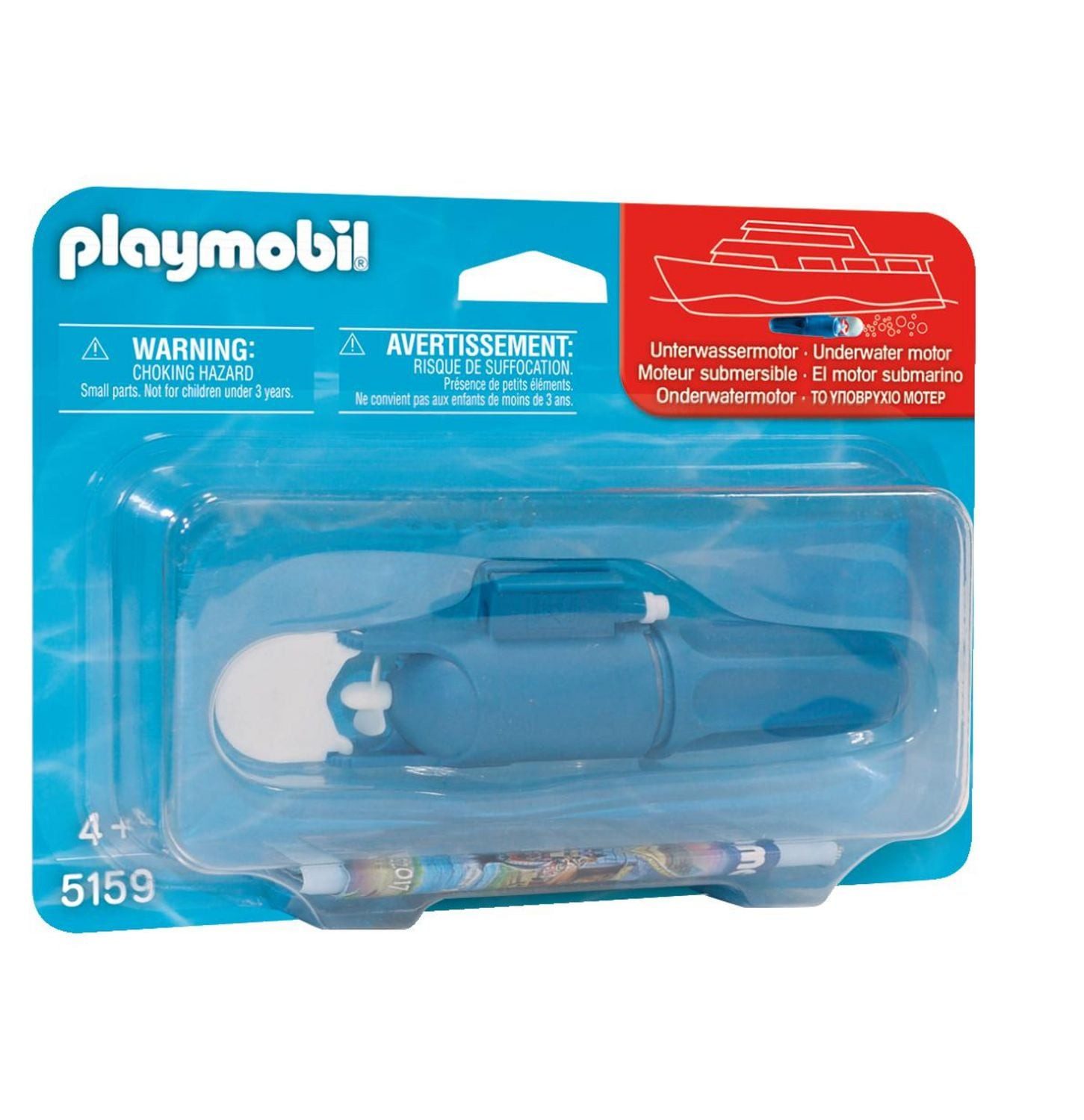 Spielwelt PLAYMOBIL 5159 Unterwassermotor im Blister