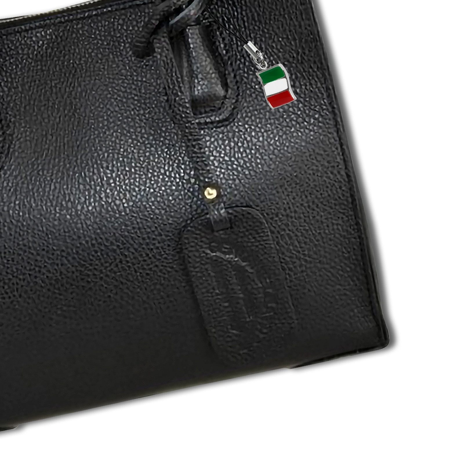 FLORENCE Handtasche Florence Damen Handtasche, Schultertasche (Handtasche), Damen Leder Handtasche, Schultertasche, schwarz ca. 26cm