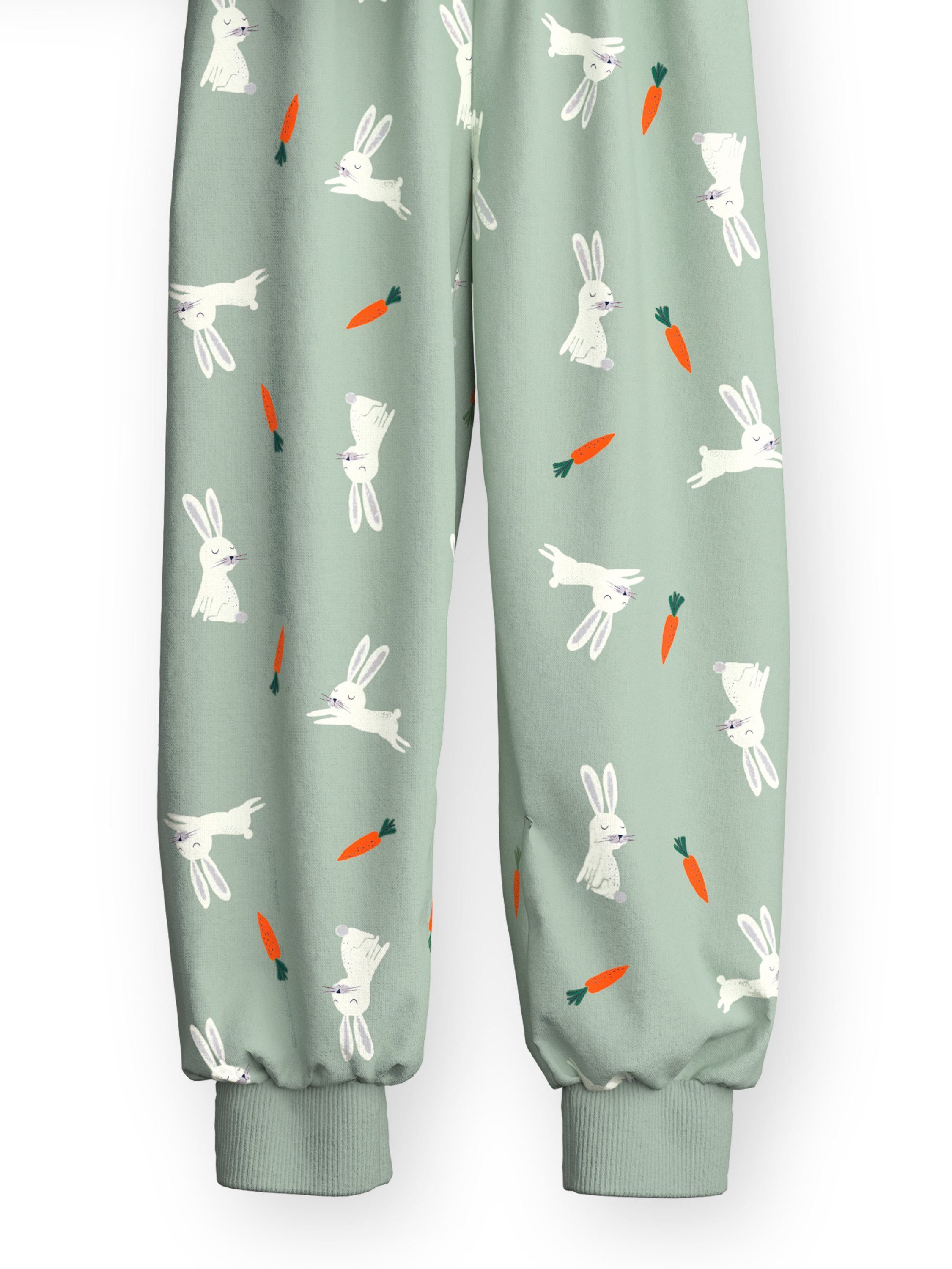 CALIDA Pyjama Toddlers Easter Kinder (2 tlg) aus Baumwolle, atmungsaktiv, pflegeleicht, mit weichen Bündchen