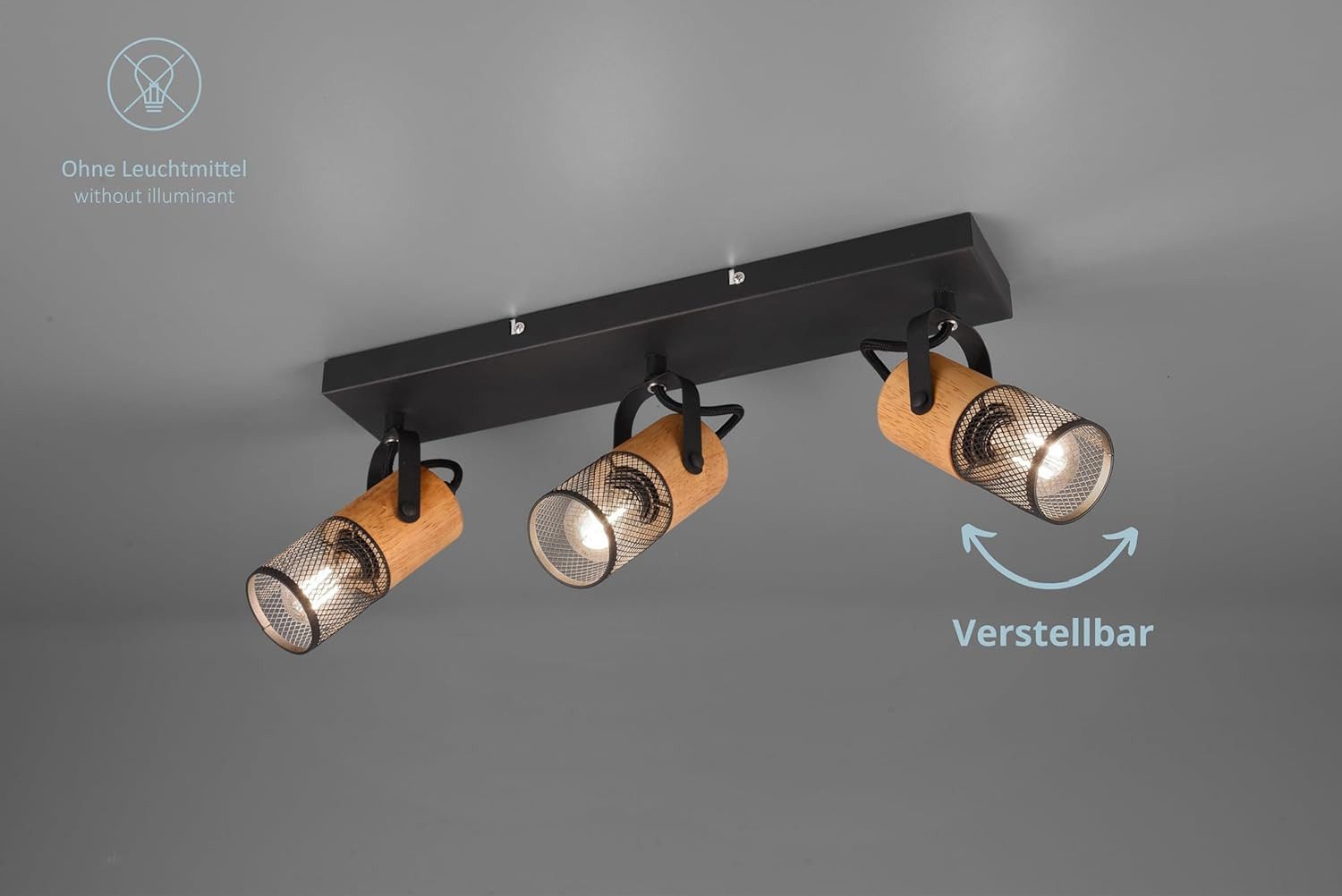 lightling Deckenleuchte Aileen, ohne Leuchtmittel, Deckenmontage, IP20 Indoor