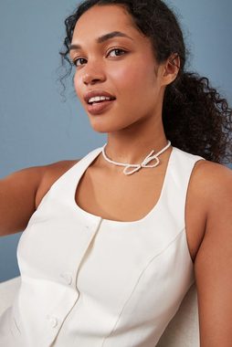 Next Collierkettchen Kurze Halskette mit Perlenschleife (1-tlg)