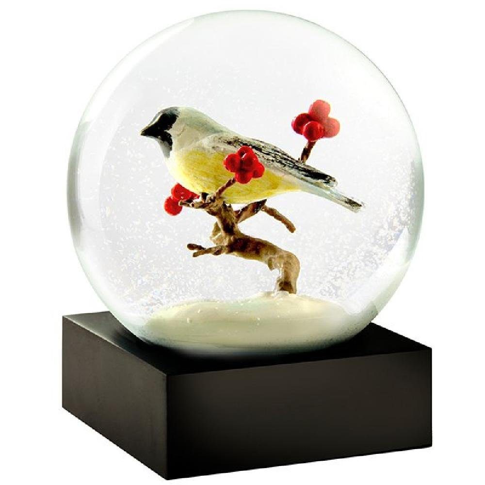 Cool Snow Globes Skulptur Schneekugel Chickadee