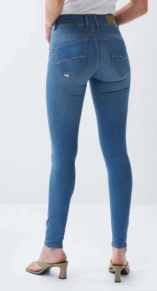 Salsa Stretch-Jeans SALSA JEANS SECRET PUSH IN mid blue 125982.8506