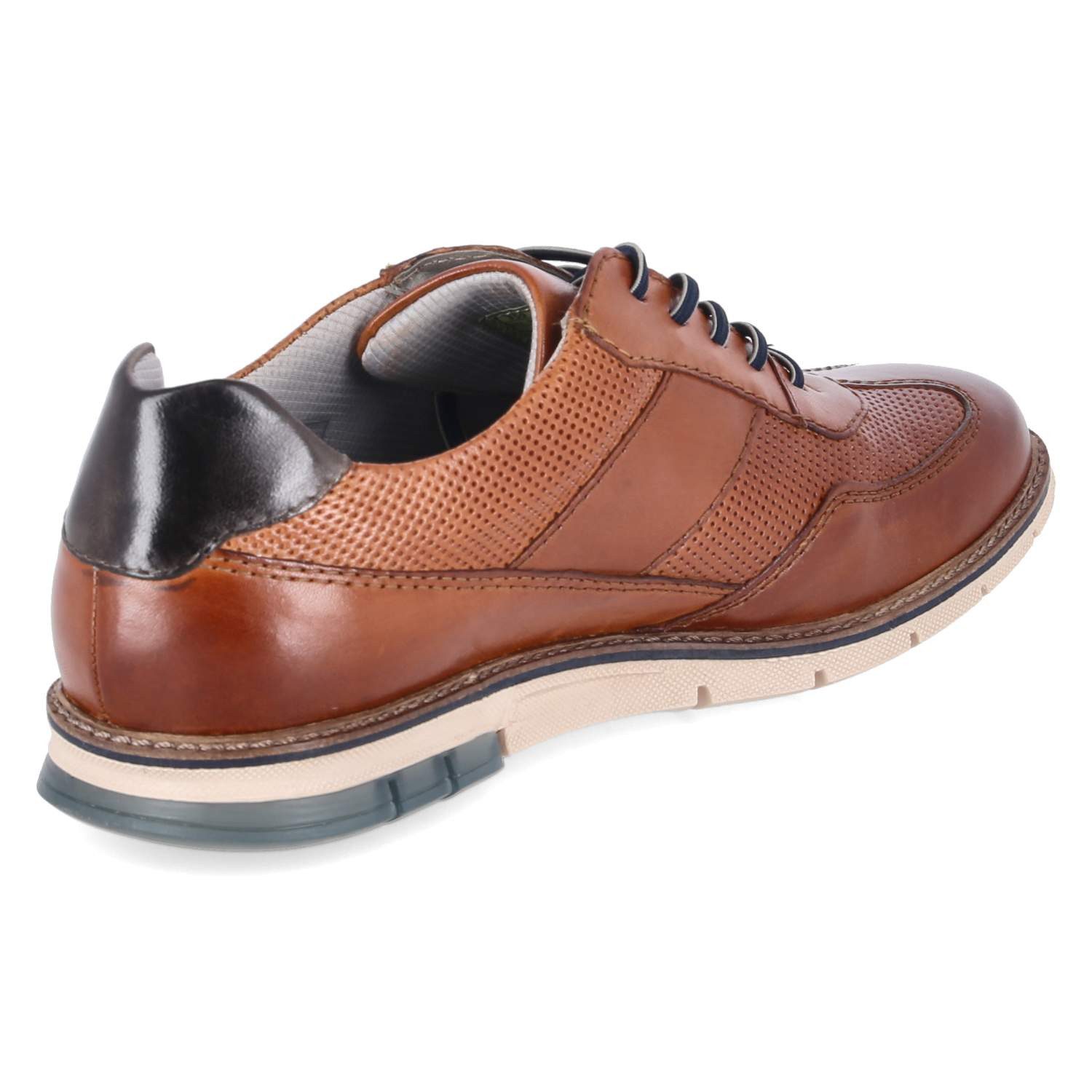 bugatti Bugatti Schnürschuhe 3329711C4100-6300 Herren Glattleder brown Schnürschuh – Bild 4 von 5
