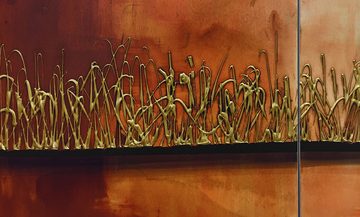 WandbilderXXL Gemälde Indian Sunrise 180 x 70 cm, Abstraktes Gemälde, handgemaltes Unikat