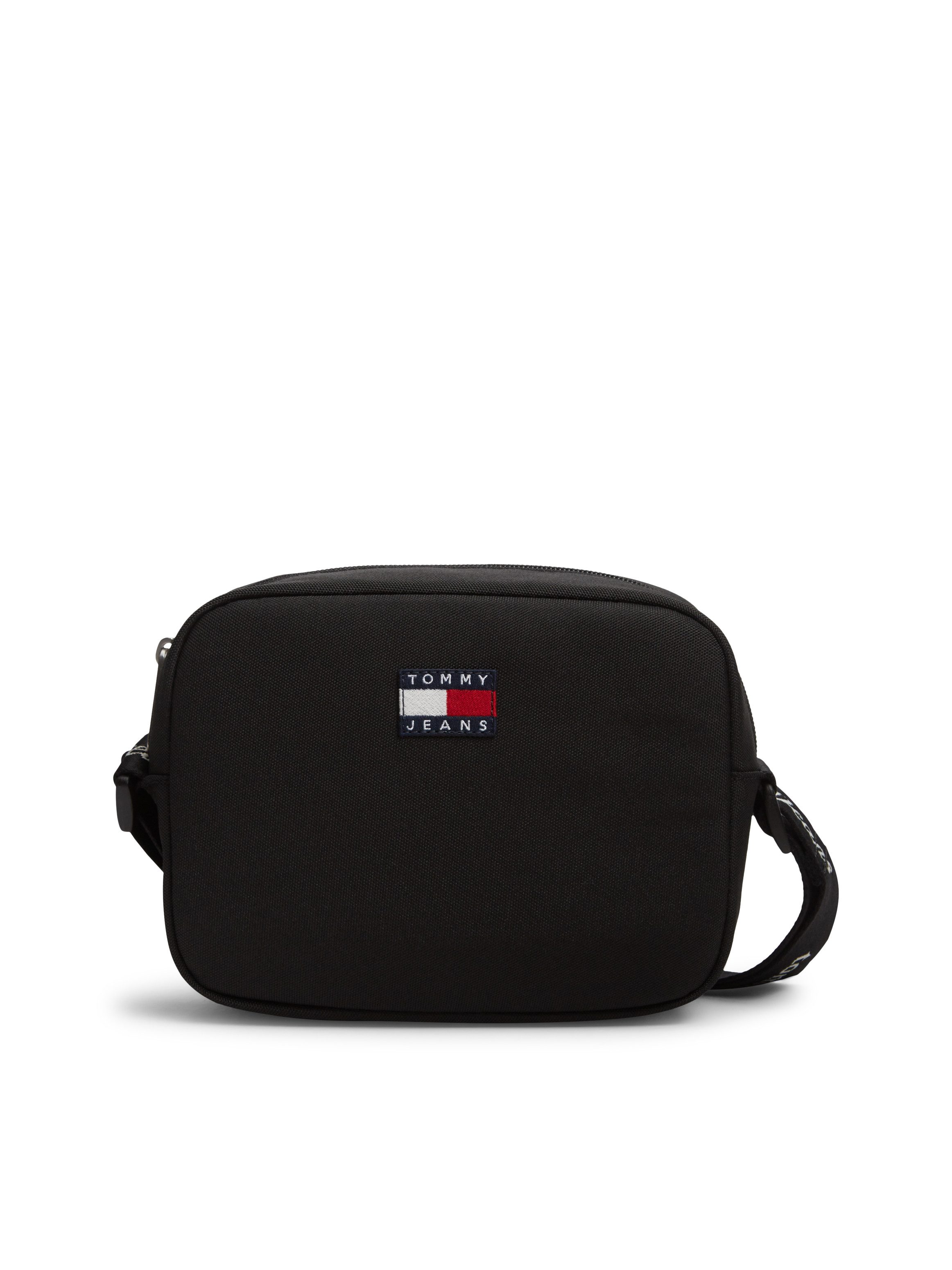 Tommy Jeans Umhängetasche TJW ESS DAILY CROSSOVER, Damen Schultertasche, Minibag mit Logo-Aufnäher