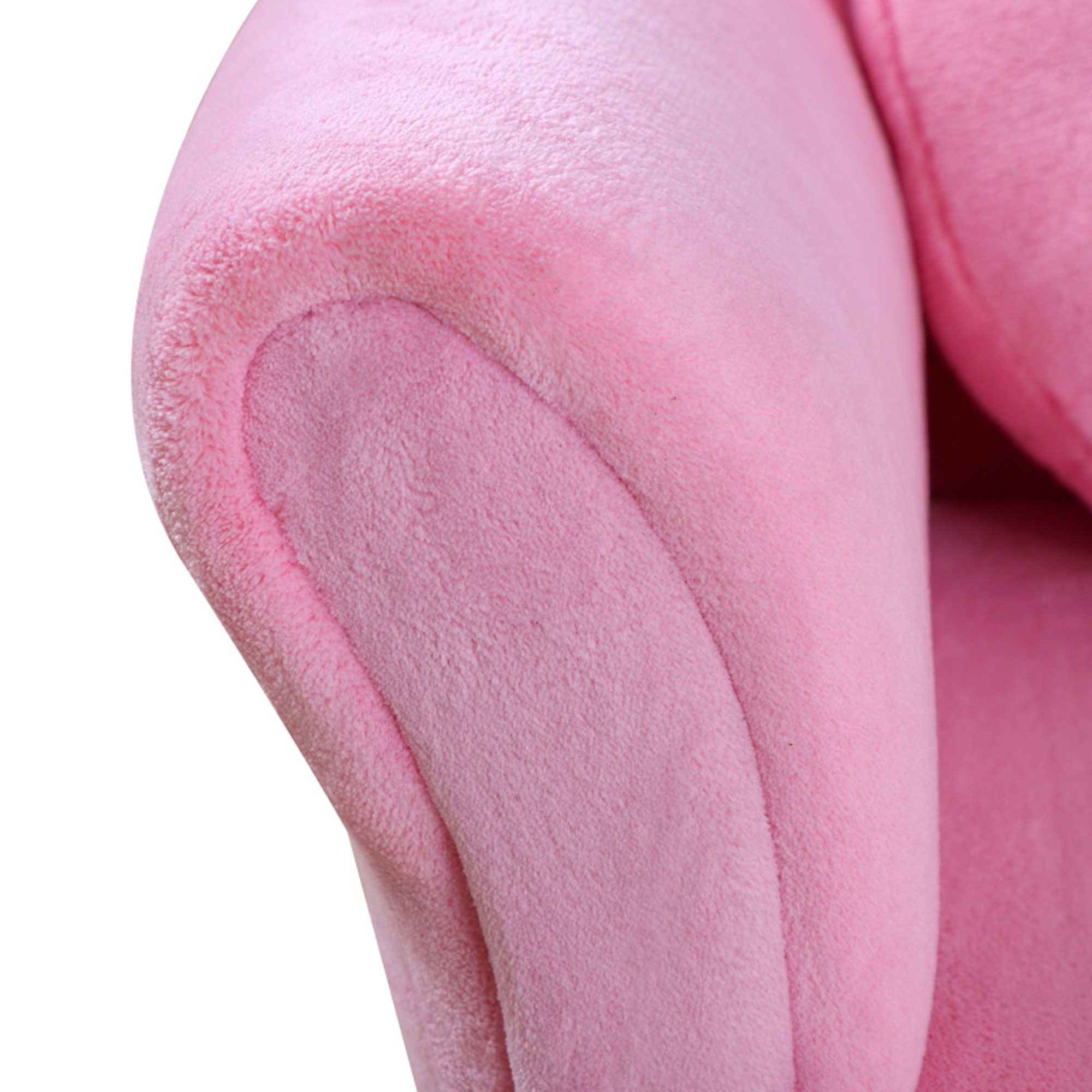 MC Star Kindersofa Kindersessel Sofa Couch Kinder Stuhl Kinderzimmer Softsofa, Doppelsofa Einzelsofa(Erdbeersofa)