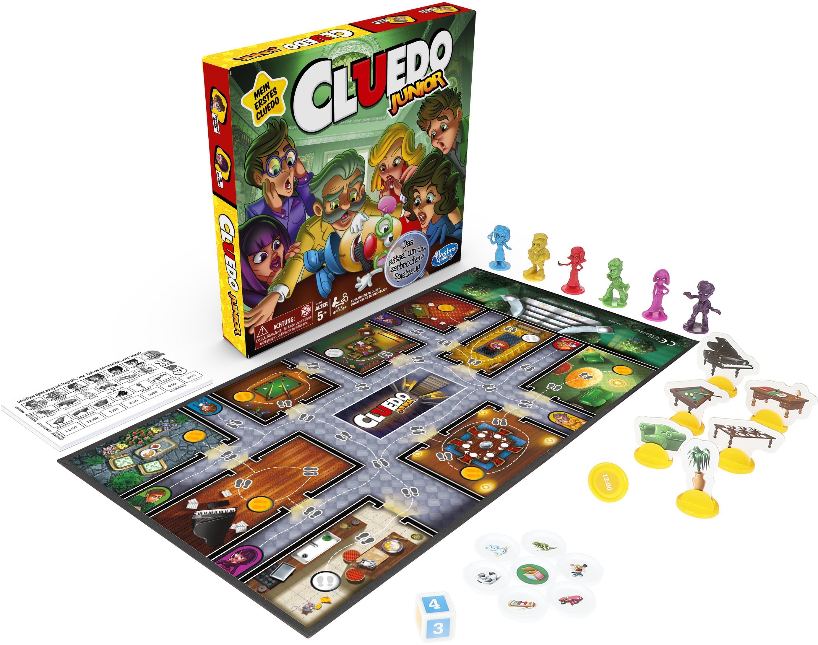 Image of Hasbro Gaming Kinderspiel "Cluedo Junior"
