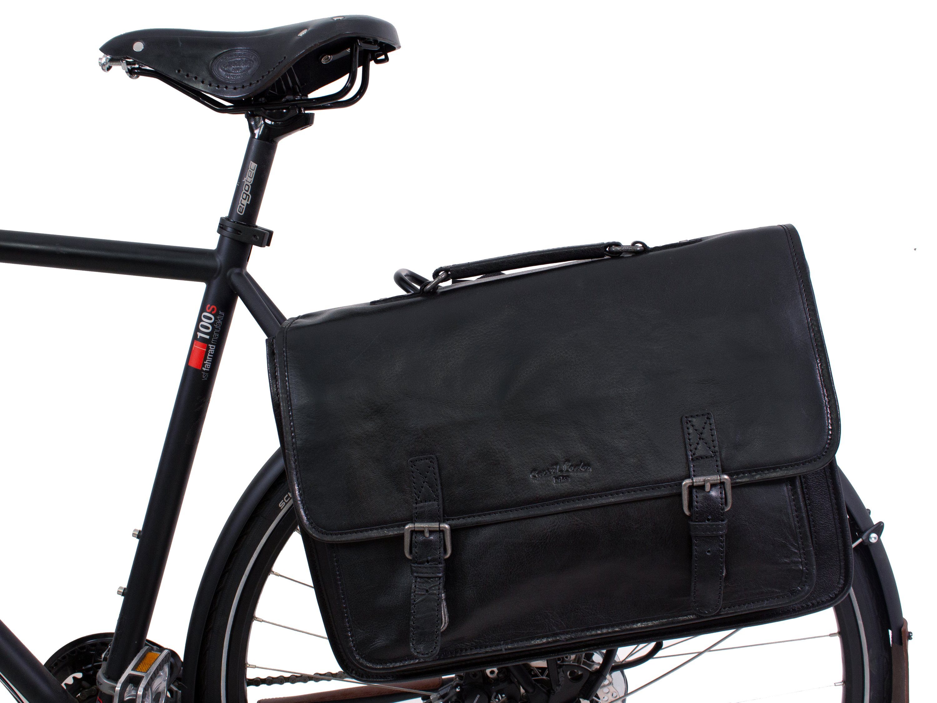 Gusti Leder Fahrradtasche »Matthew S.«, Fahrradtasche Aktentasche  Bürotasche Ledertasche Arbeitstasche Damen Herren online kaufen | OTTO