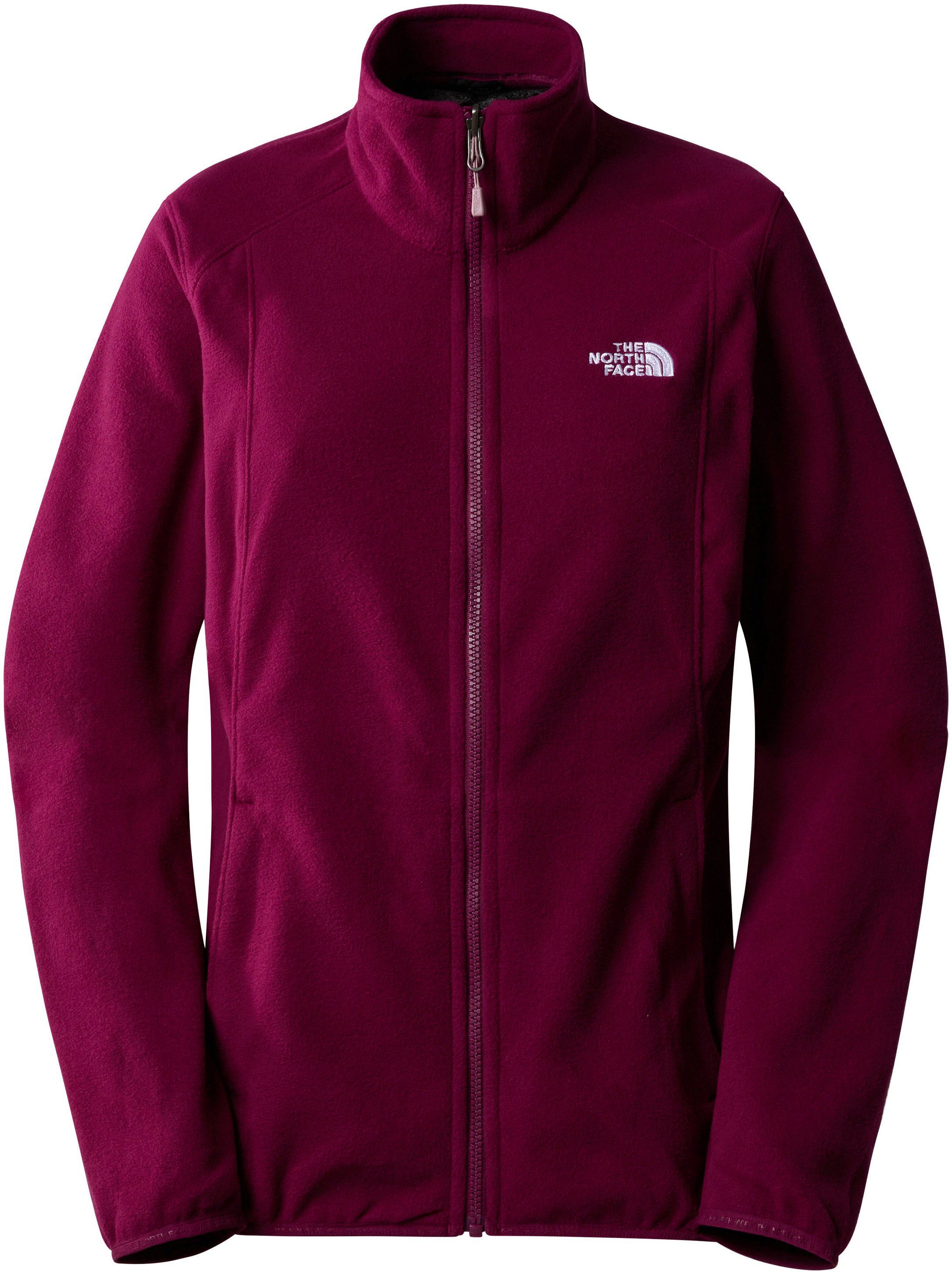 The North Face Funktionsparka W TRICLIMATE Stehkragen JACKET red EVOLVE mit II