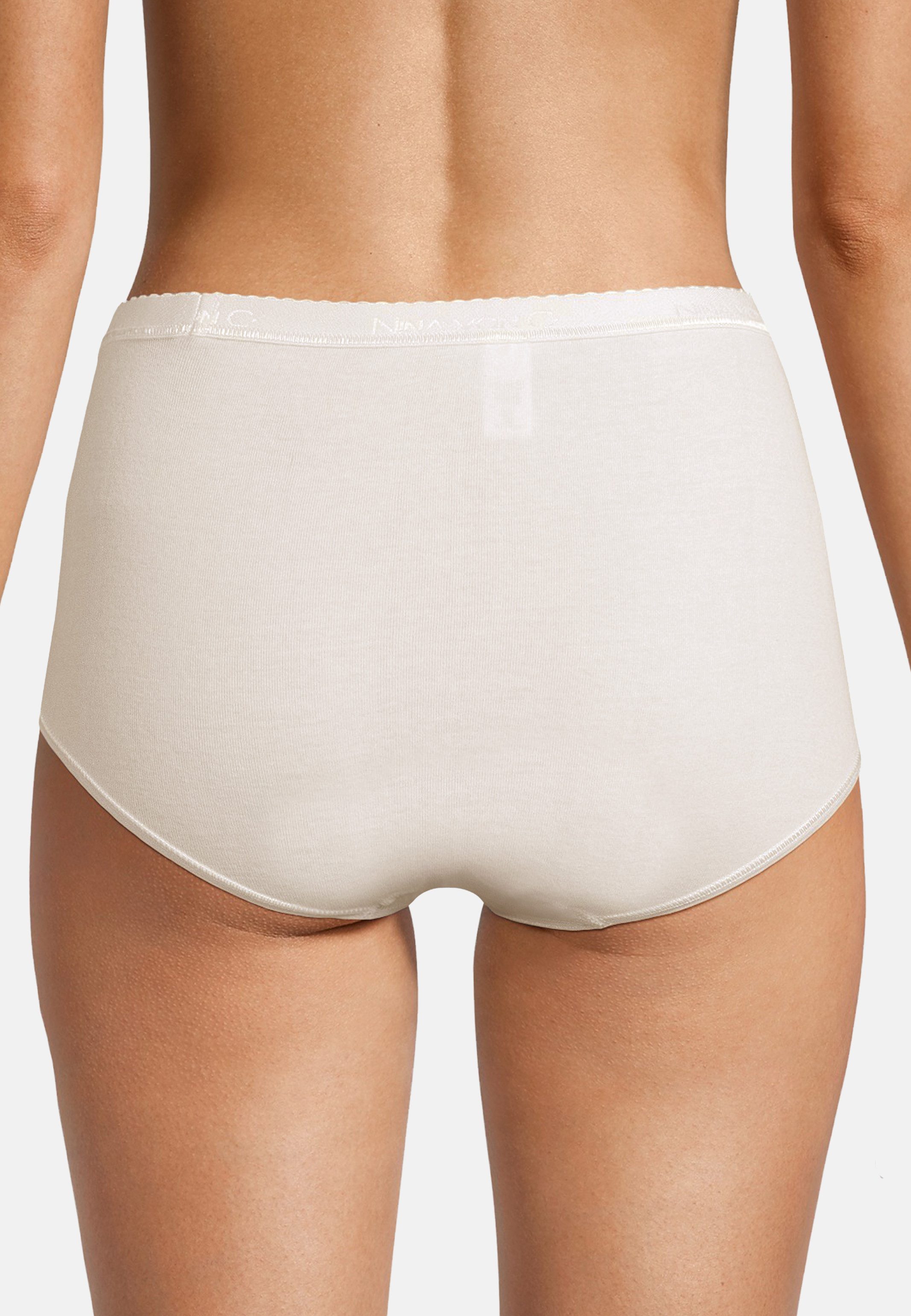 Nina Von C. Taillenslip 6er Pack Slipboutique (Spar-Set, 6-St) Taillen Slip - Baumwolle - Atmungsaktiv