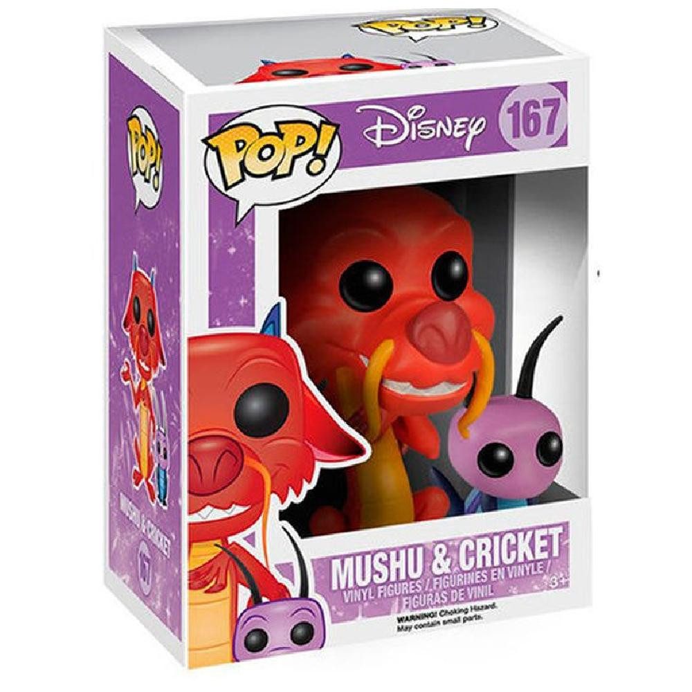 Funko Sammelfigur Mulan Mushu & Cricket #0167