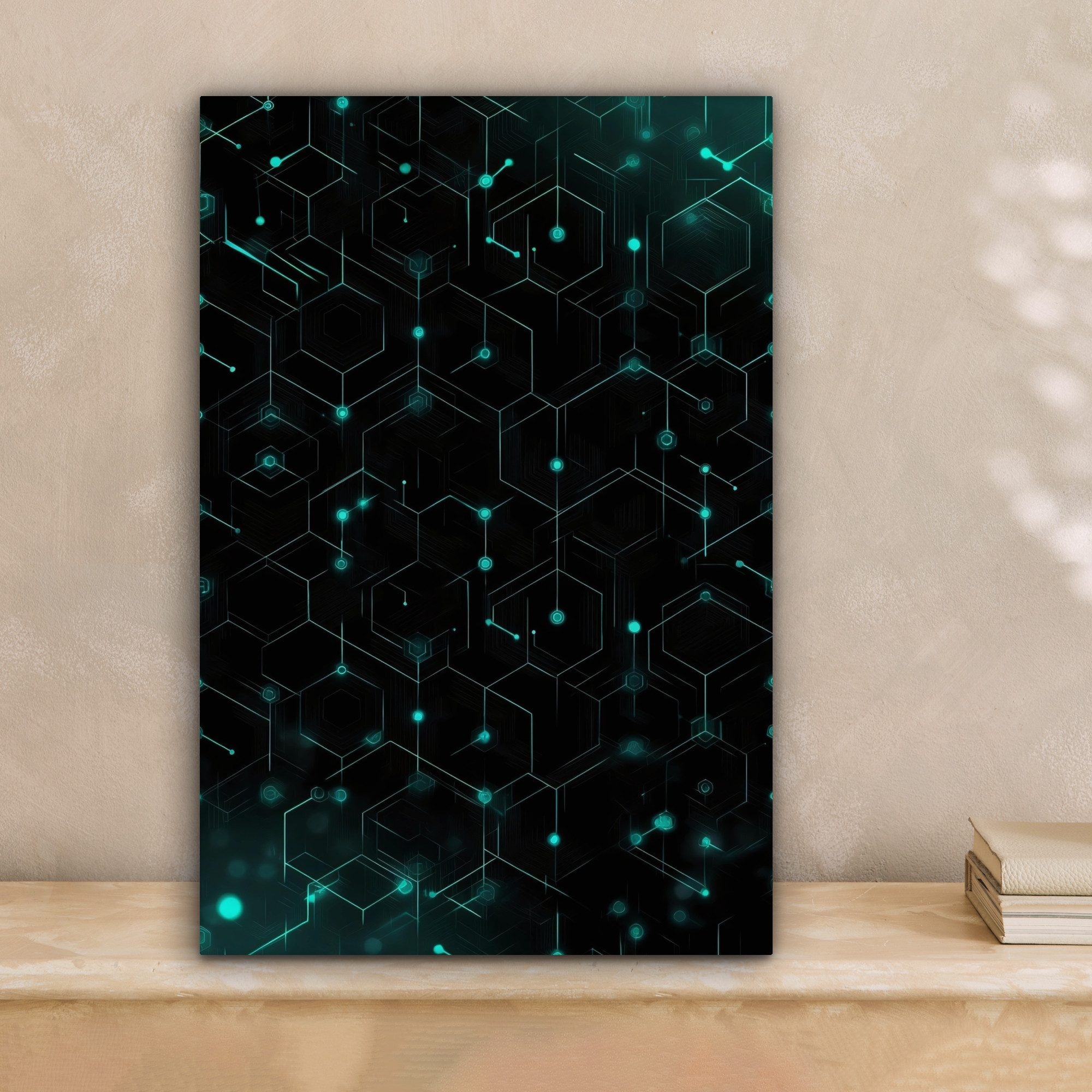 OneMillionCanvasses® Leinwandbild Spiele - Netzwerk - günstig online kaufen