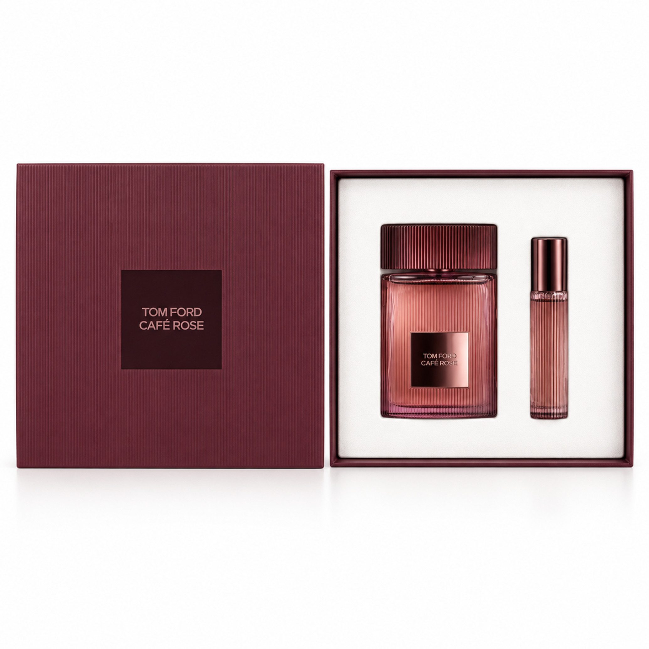 Tom Ford Eau de Parfum Tom Ford Cafe Rose Eau de Parfum Spray 50ml + 10ml Travel Spray