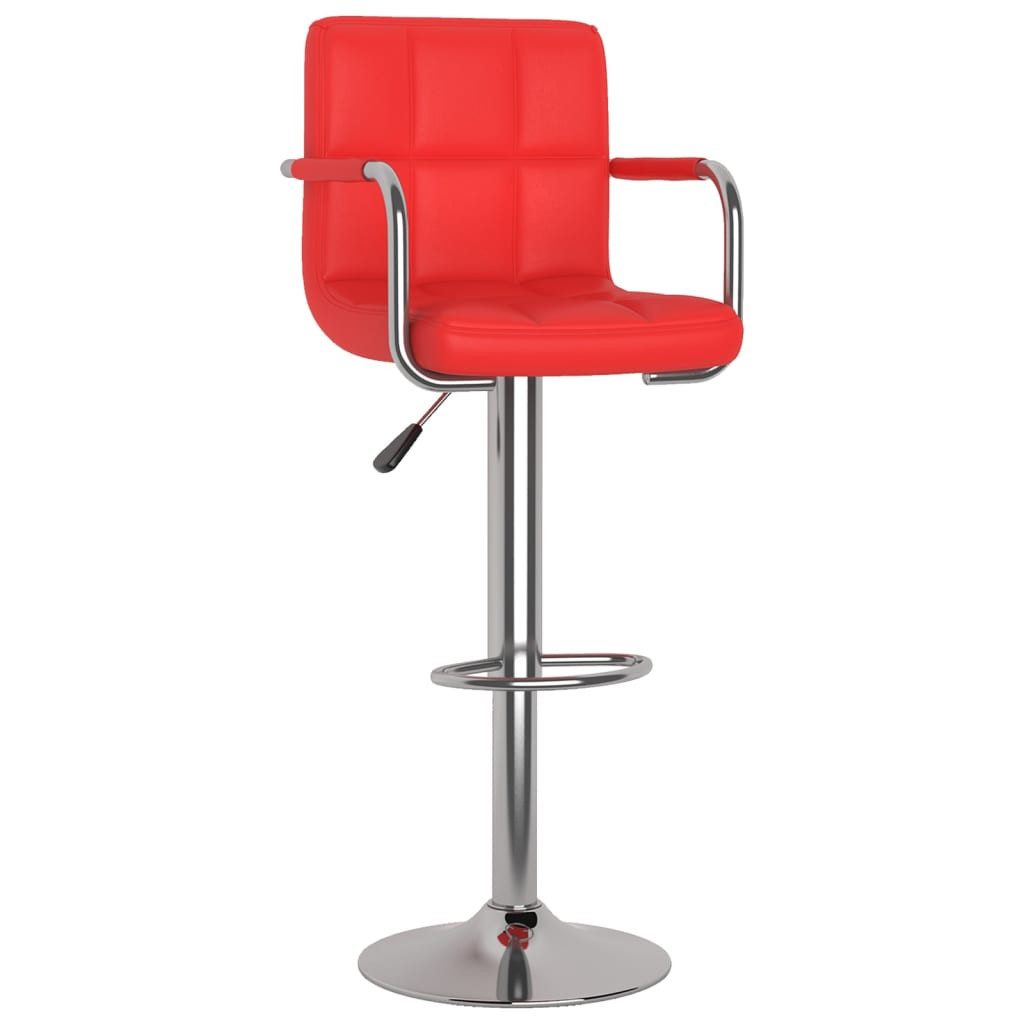vidaXL Barhocker Barhocker 2 Stk. Rot günstig online kaufen