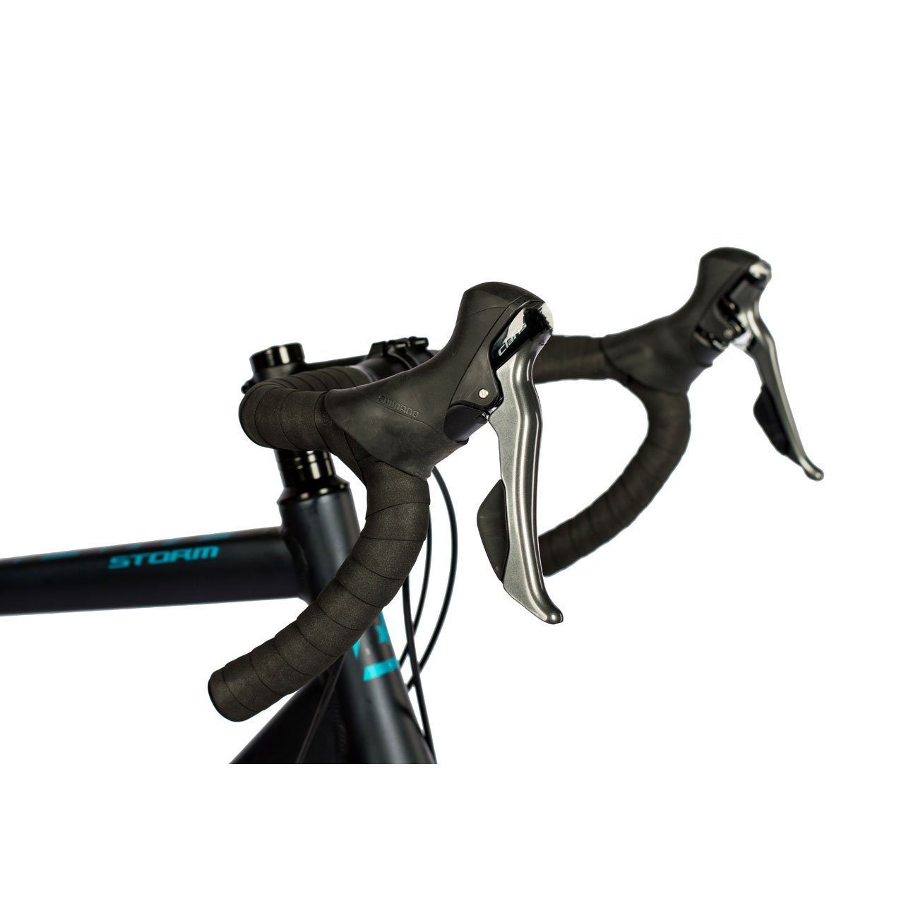 Airtracks Gravel Bike Men's 28 Inch Gravel Bike Strom 3.0 Shimano 2 x 8 Claris R2000, 16-Speed ​​Gravel Bicycle - Frame Sizes - 52 - 55 cm - 2024 Model