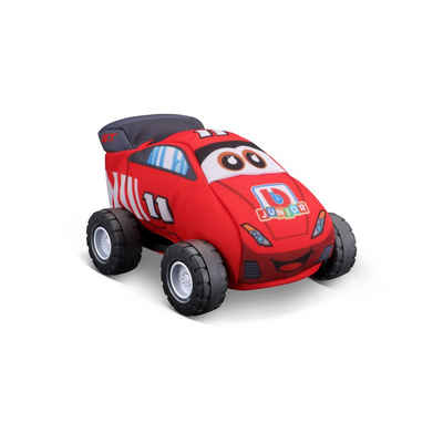 bbJunior Spielzeug-Auto 16-89051 - Spielzeugauto - Rennauto (14cm, rot), Weicher Stoff und einfach zu reinigen