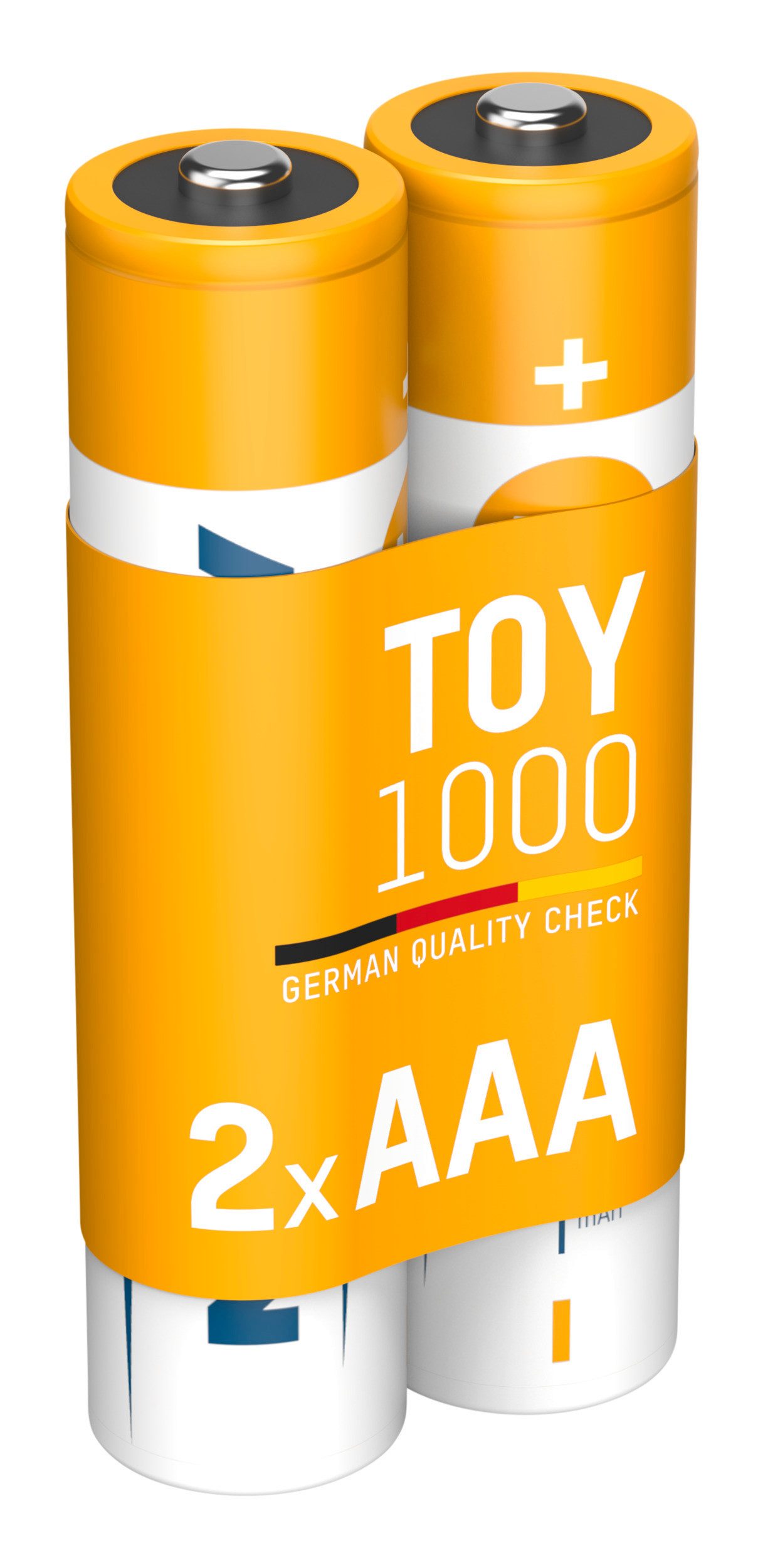 Akku AAA, 2 Stück, 800 mAh 1,2V NiMh Akku