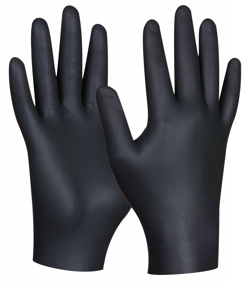 Gebol Einweghandschuhe Gebol Einweghandschuh schwarz Nitril Ultra Strong