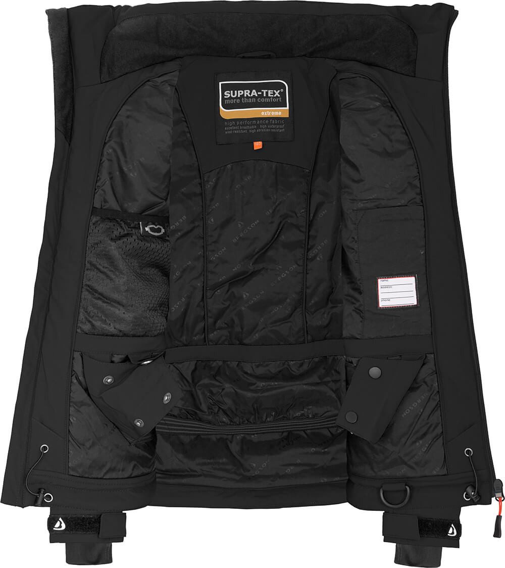 Bergson Winterjacke LUPO Kinder Skijacke, ultimativer Schutz und Komfort für junge Abenteurer!