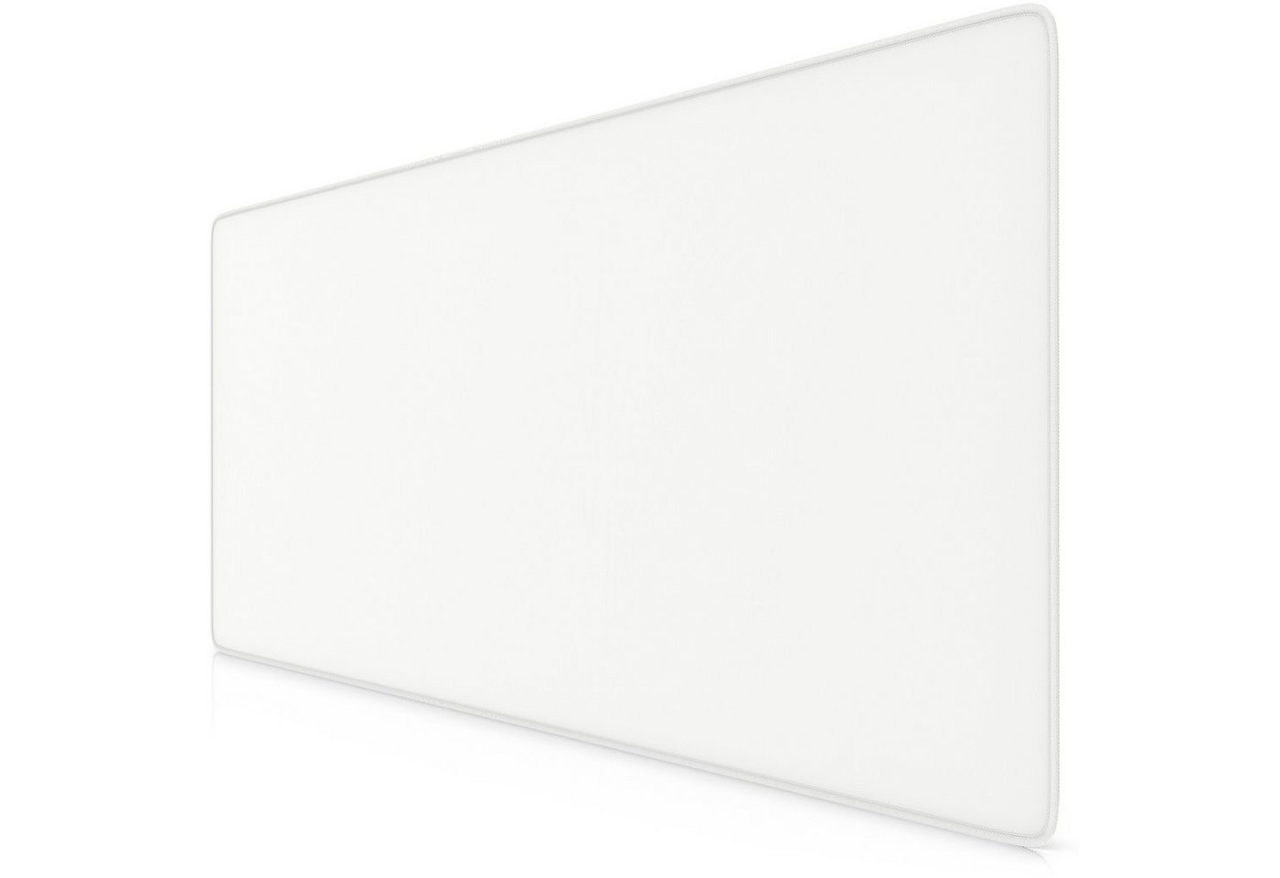 Titanwolf Gaming Mauspad XXL Speed Mousepad 900 x 400 x 3 mm, große Tischunterlage (1-St), rutschfest, abwaschbar, Geschwindigkeit & Präzision, weiß, Gaming