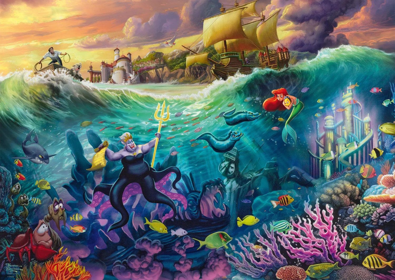 Schmidt Spiele Puzzle Disney, The Little günstig online kaufen