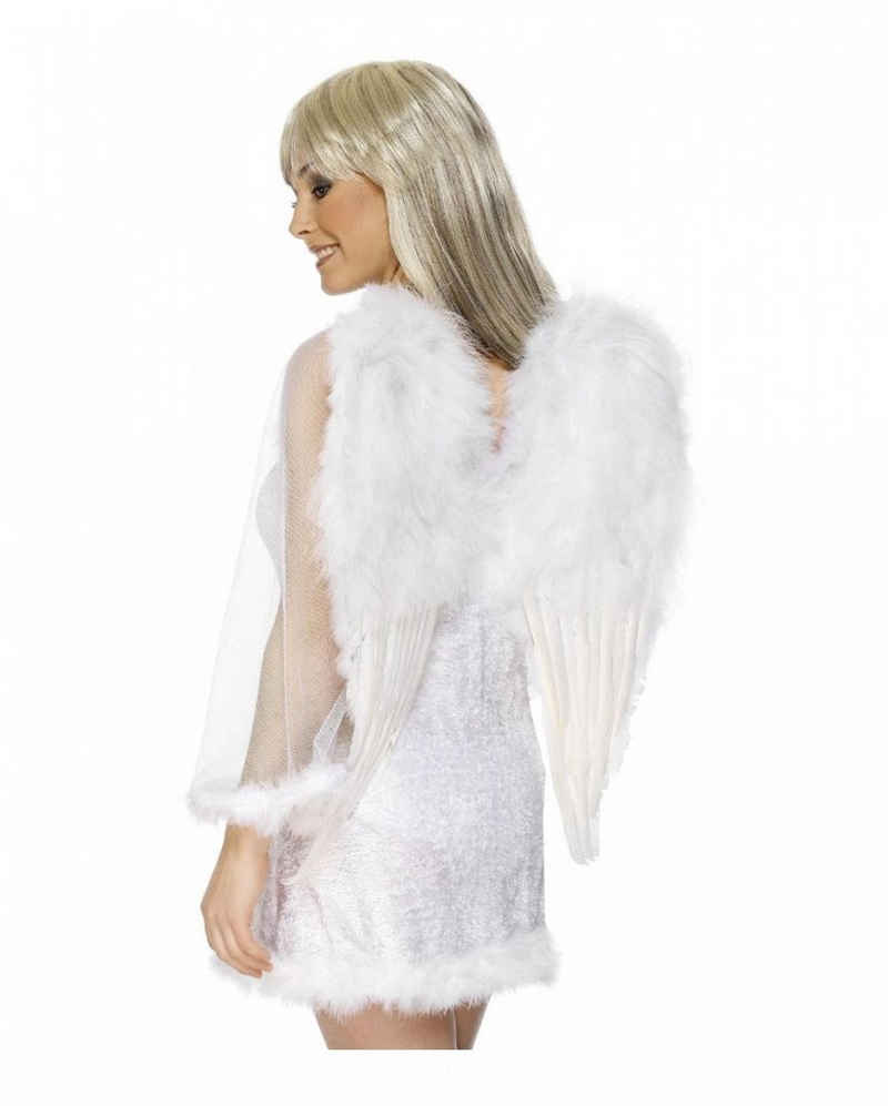 Horror-Shop Kostüm-Flügel Engelsflügel weiß 60 x 50cm