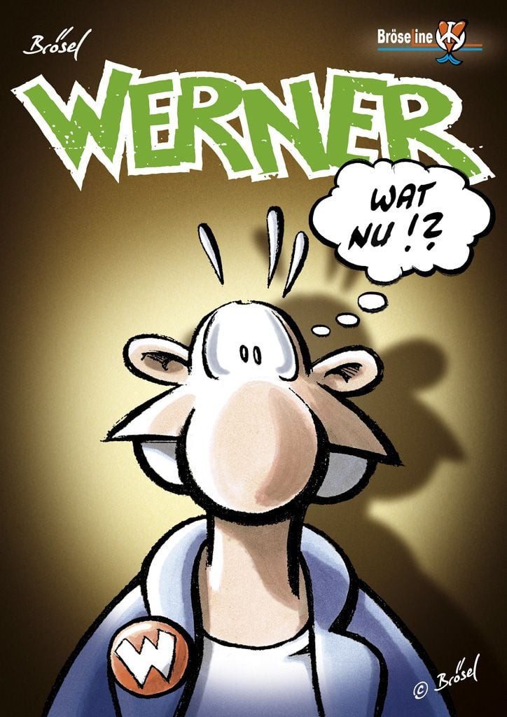 Cartoon Werner - Wat Nu!? Wat Nu!? Rötger Feldmann, Brösel