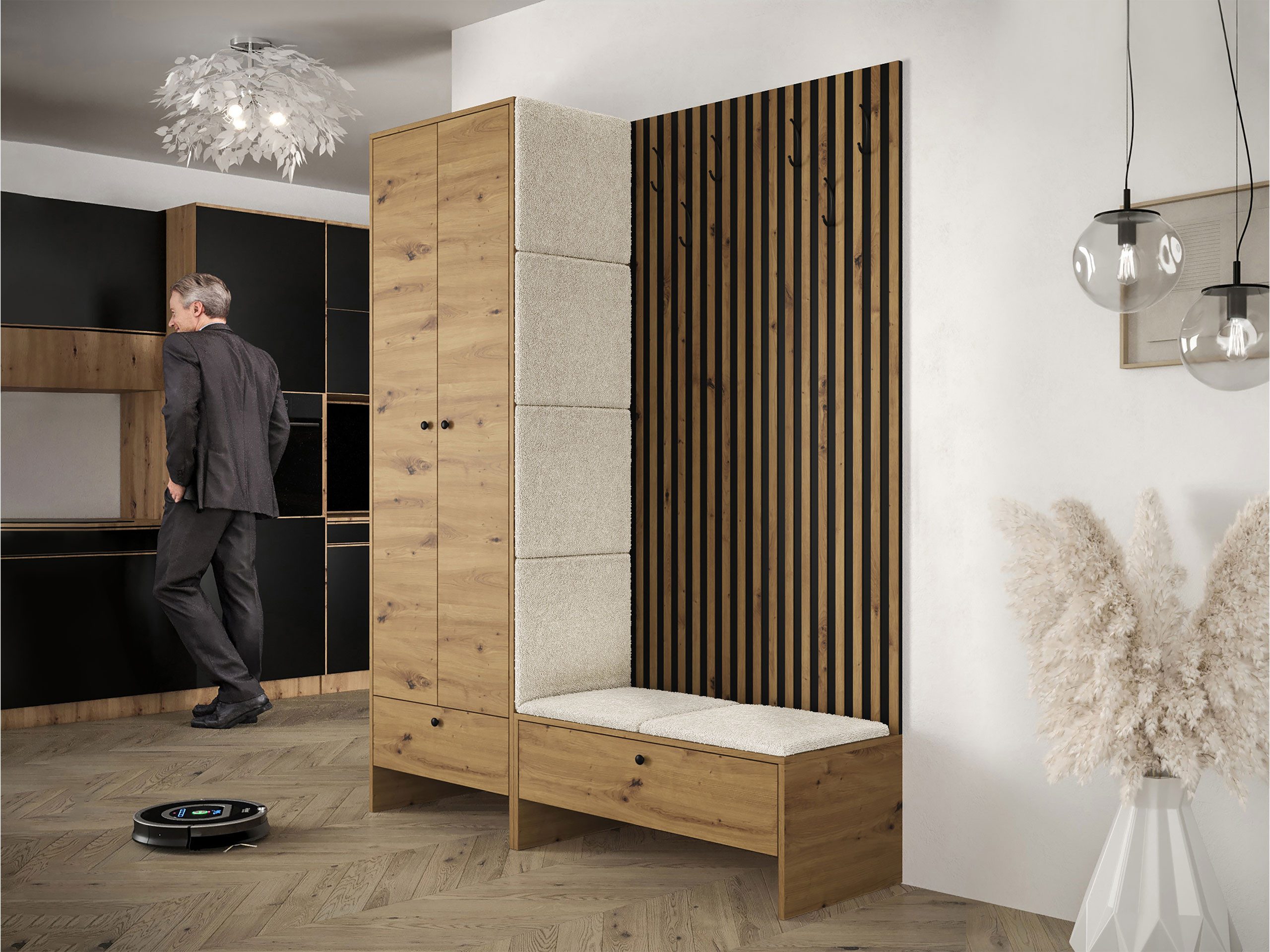 MIRJAN24 Garderoben-Set Balma III, (Komplett-Set, Kleiderschrank, günstig online kaufen