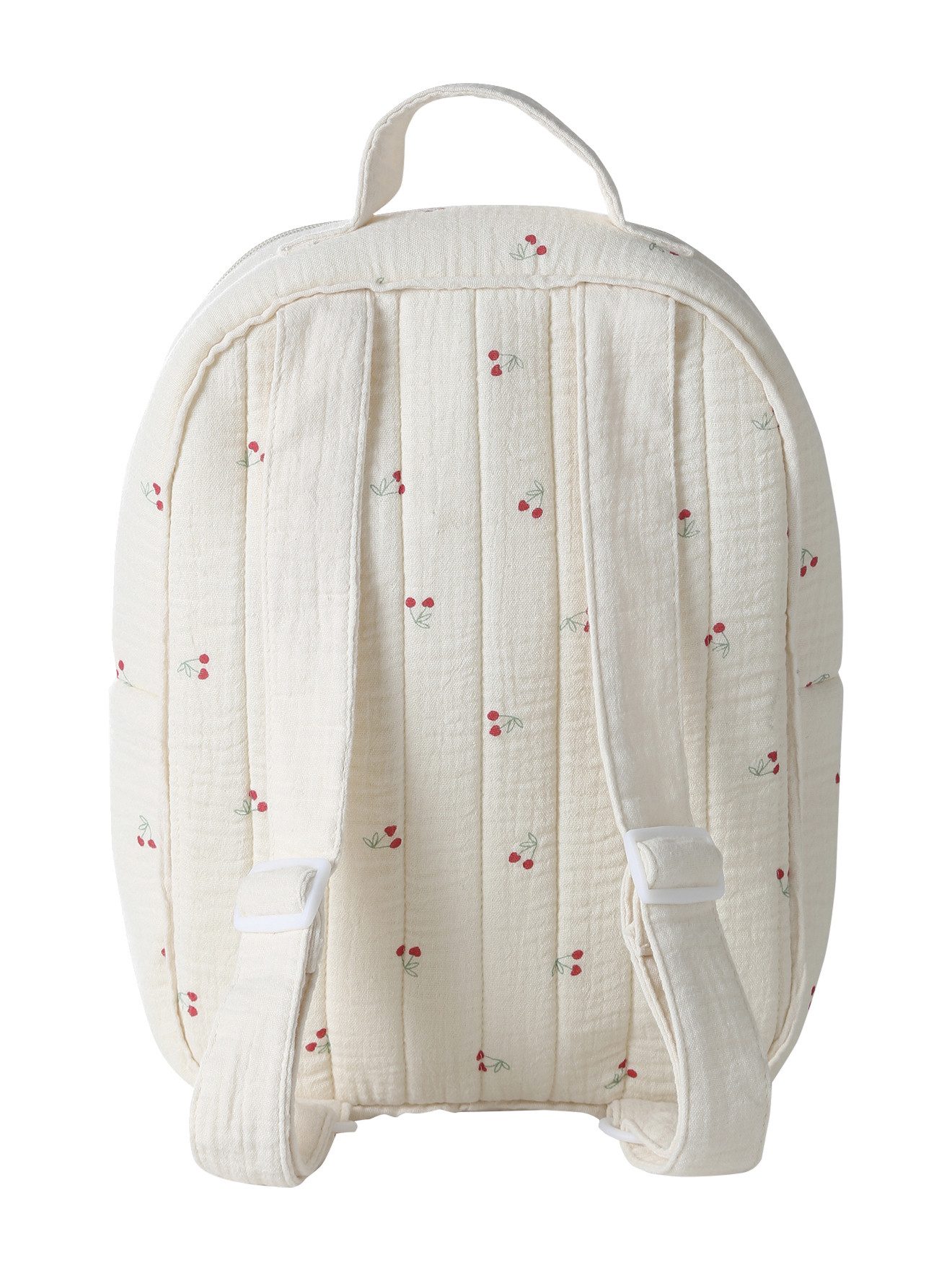vertbaudet Puppen Accessoires-Set Kinder Tragerucksack für Puppenbabys CHERRY