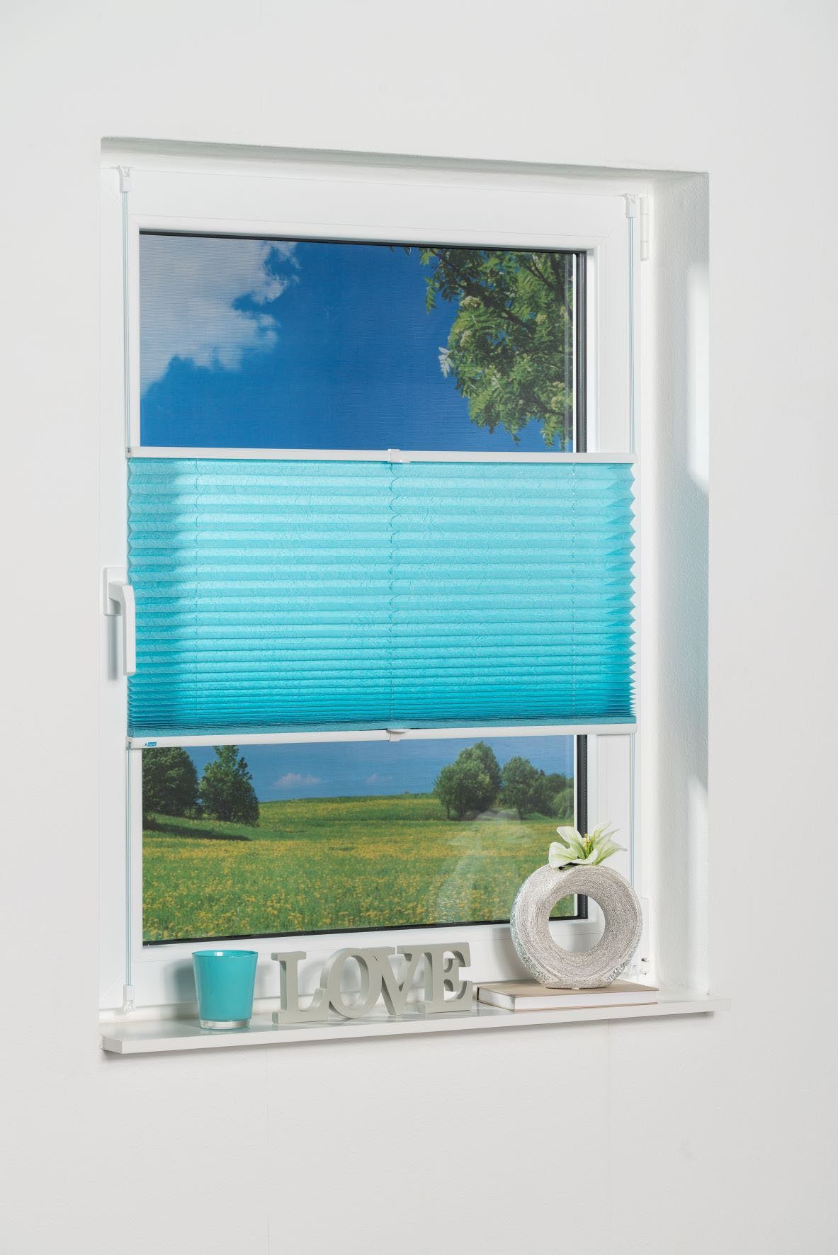 K-HOME Plissee Klemmfix Pisa, Lichtschutz, ohne günstig online kaufen