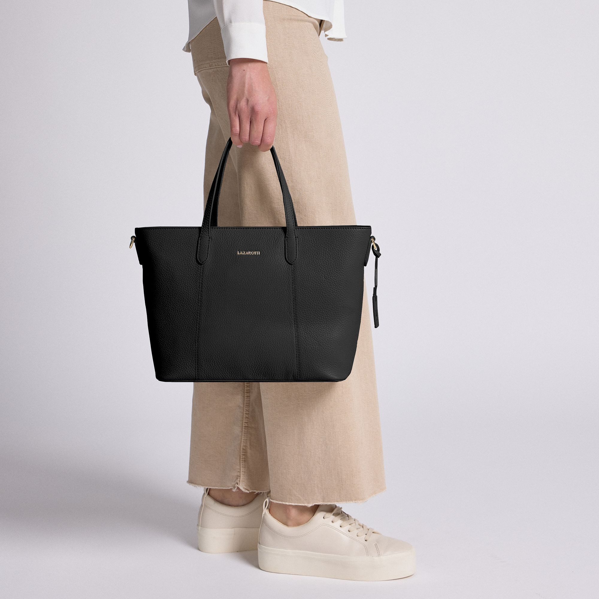 Lazarotti Shopper Bologna Leather, Leder