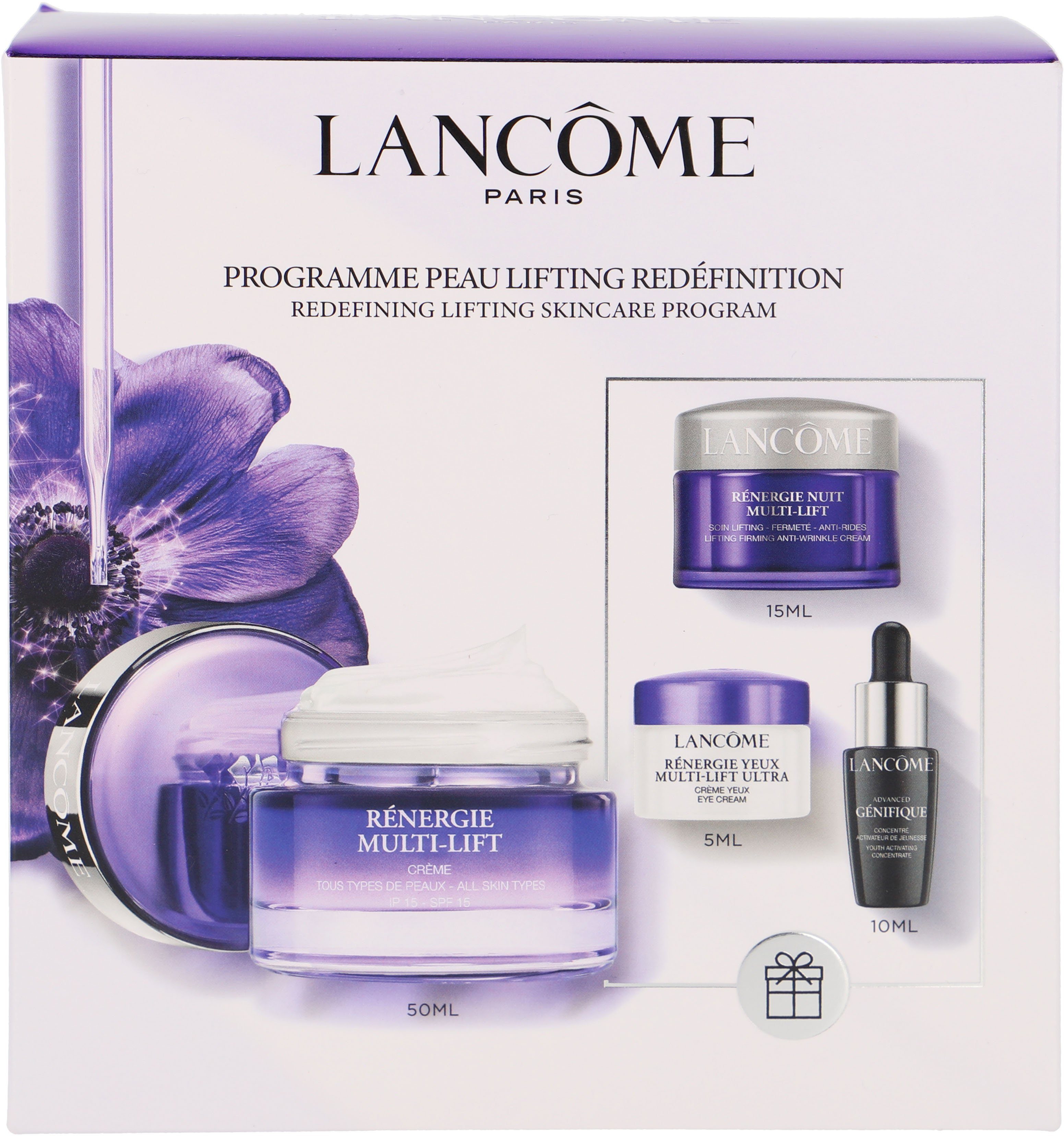 LANCOME Cream Set, Gesichtspflege-Set 4-tlg. Renegie Lift Multi Routing