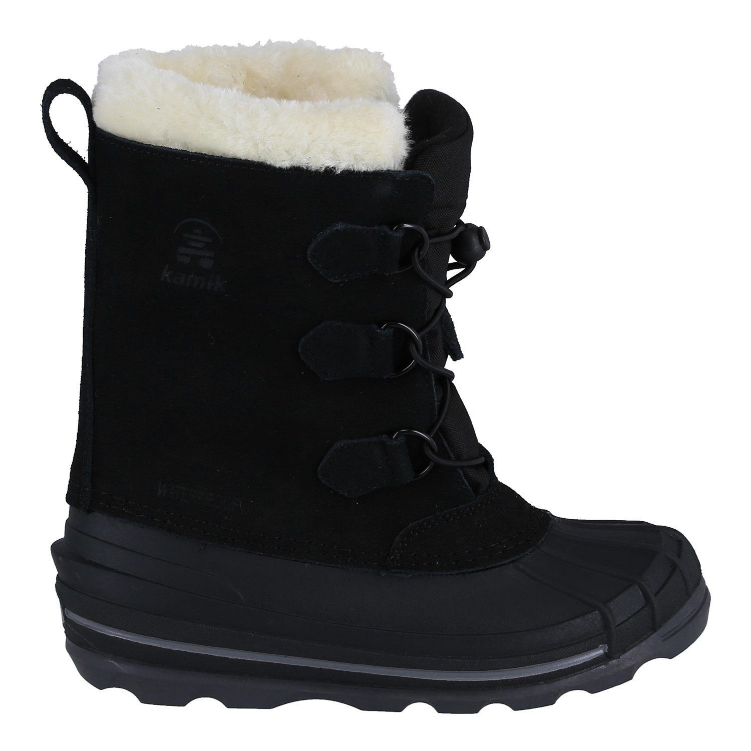 Kamik Snowdash (wasserdicht) schwarz Kinder Winterstiefel