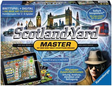 Ravensburger Spiel, Scotland Yard - Master, Made in Europe, FSC® - schützt Wald - weltweit