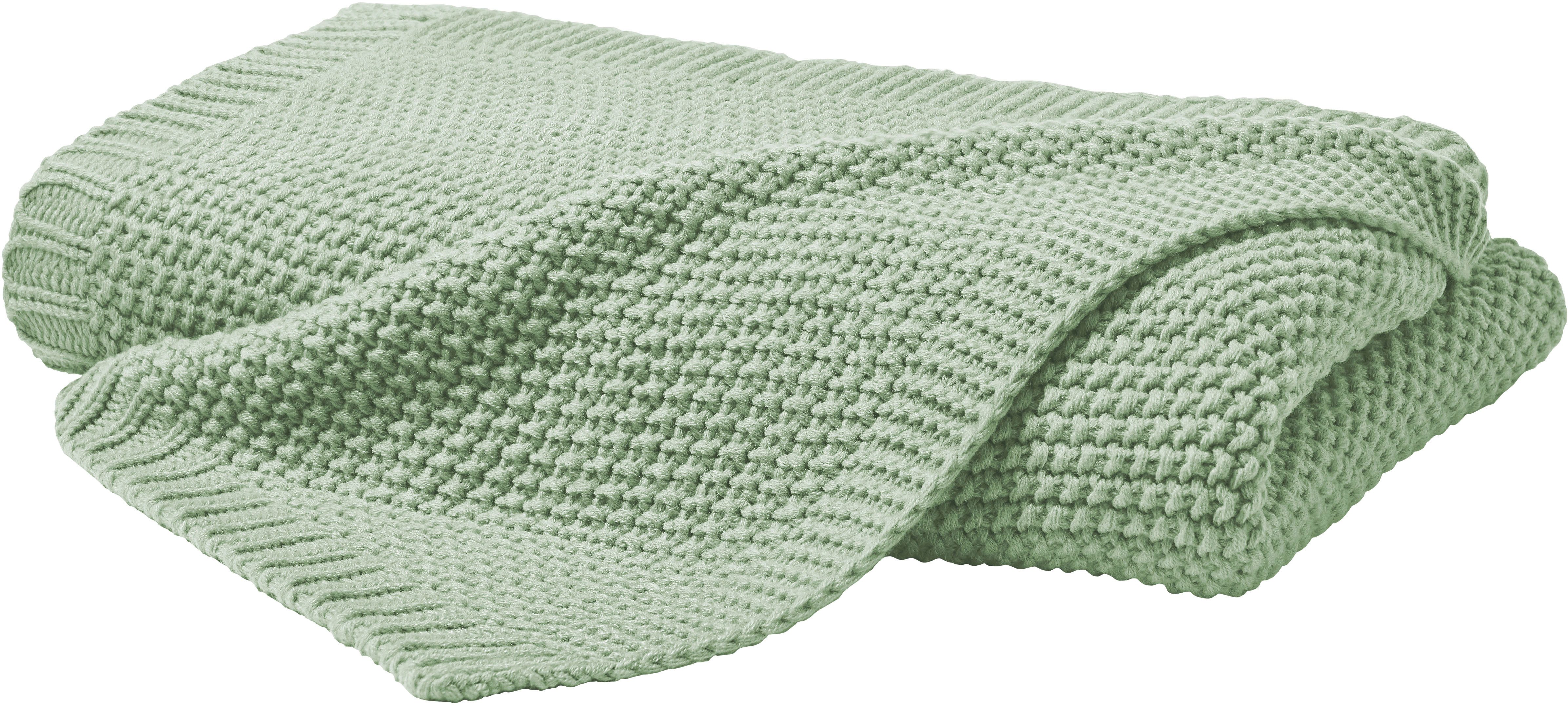 Wohndecke Strick, Primera, mit einer hochwertigen günstig online kaufen