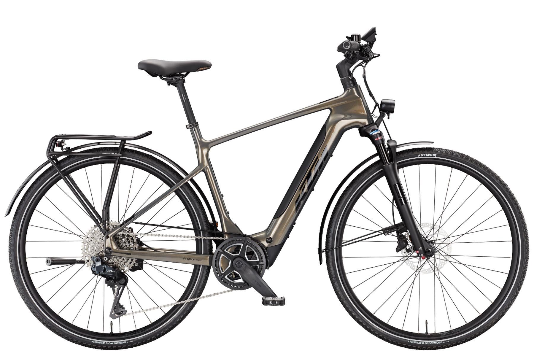 KTM E-Bike KTM Power Sport SX Plus Di2 400 Wh Herren grün 2026, 11 Gang SHIMANO CUES Di2 U8050-11 SGS shadow, Kettenschaltung, Bosch Performance Line SX smart System, 400 Wh