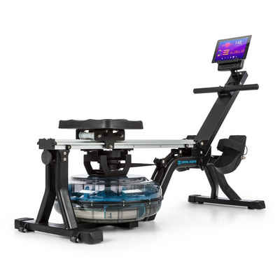 Capital Sports Rudermaschine Flow M1 (Tablet-Halterung ;Trainingscomputer mit LCD-Display)