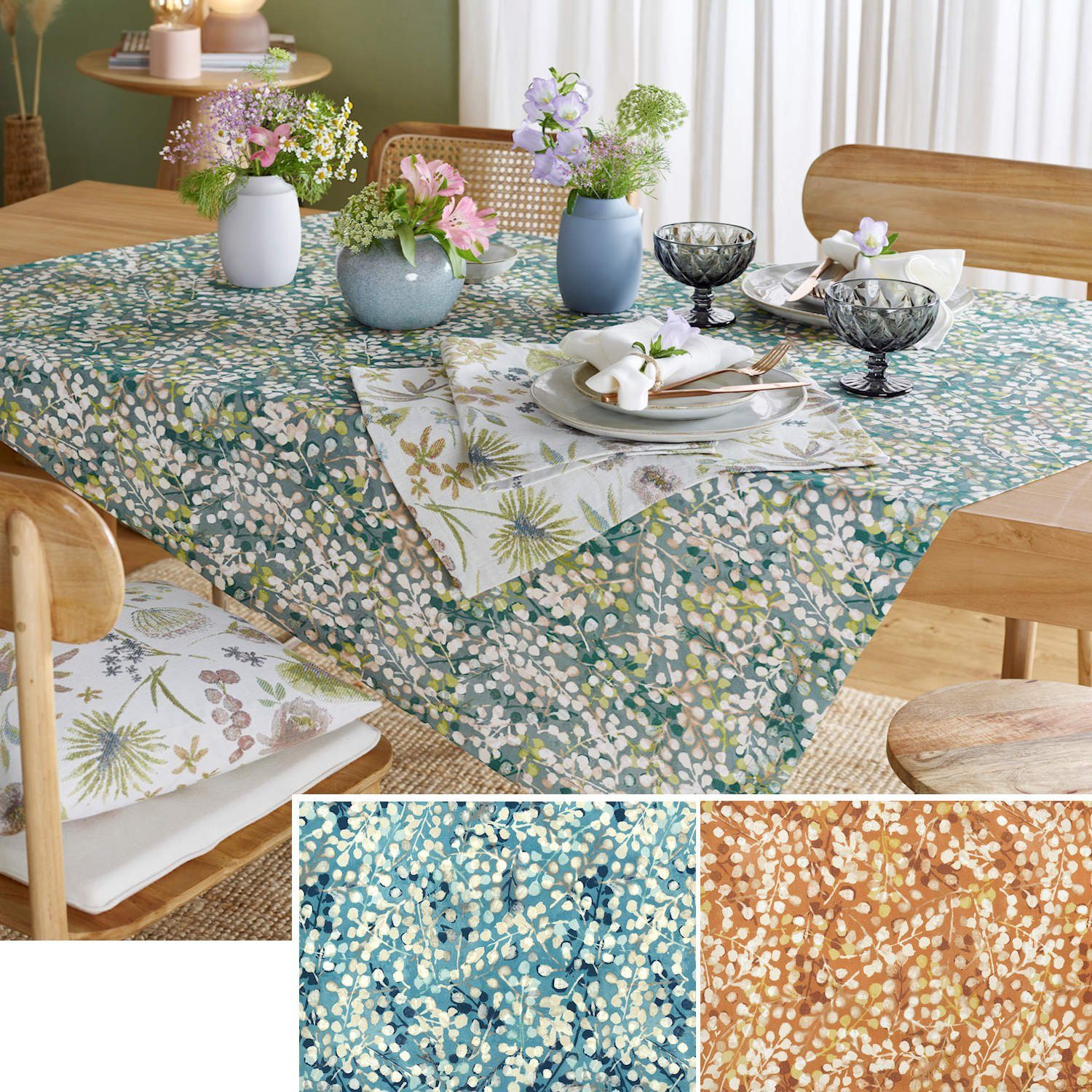 sander table + home Tischläufer SANDER * wunderschöner Tischläufer Livorno 50 x 140 cm