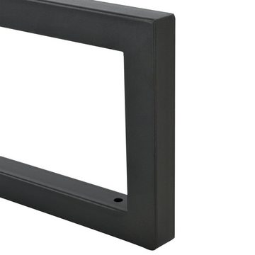 STADO Wandregal Wandkonsole Regalträger Wandhalterung Schwarz 300x150x30mm 2 Stück DIY