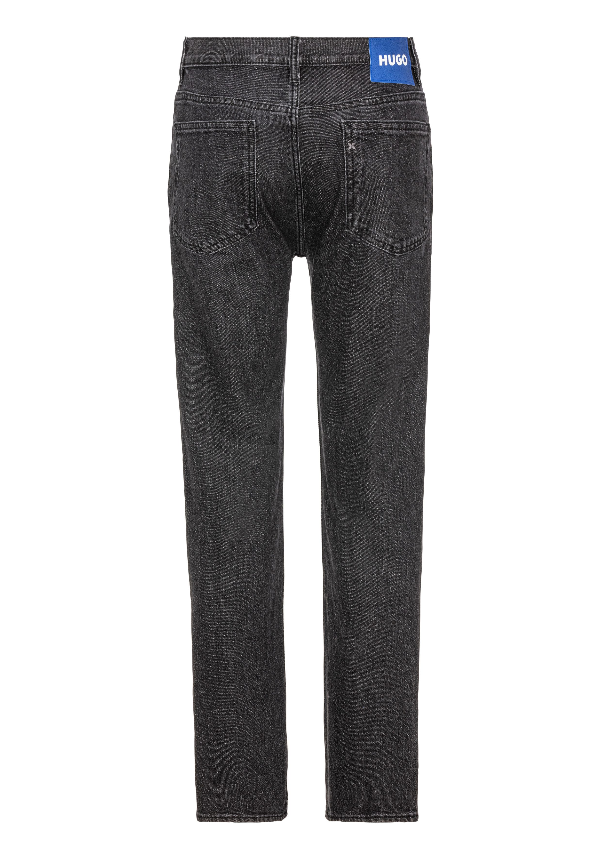 HUGO Blue Slim-fit-Jeans Ash mit Stone-washed-Finish günstig online kaufen