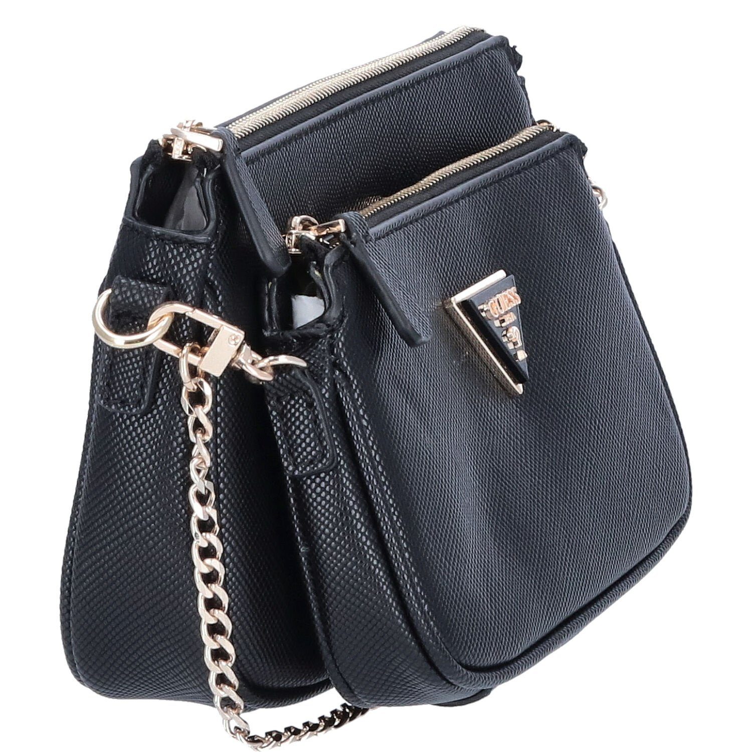 Guess Umhängetasche GUESS Damen Schultertasche Noelle Black (1, 1-tlg., 1)