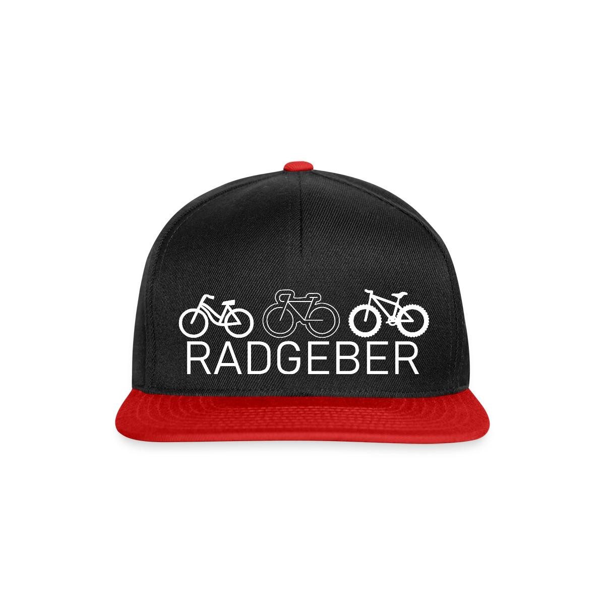 Snapback Cap Radgeber, Fahrradhumor Snapback Cap