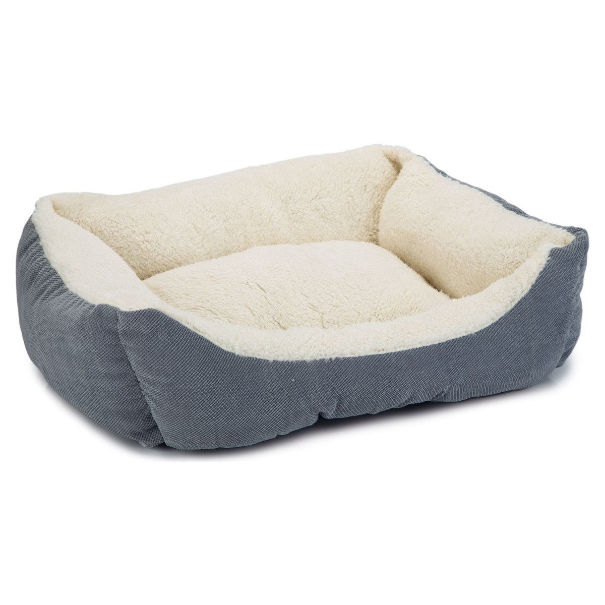 Beeztees Tierbett Katzenbett Mogina Plüsch blau günstig online kaufen