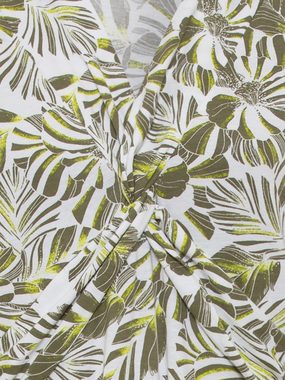 Olsen A-Linien-Kleid mit exotischen Blättern