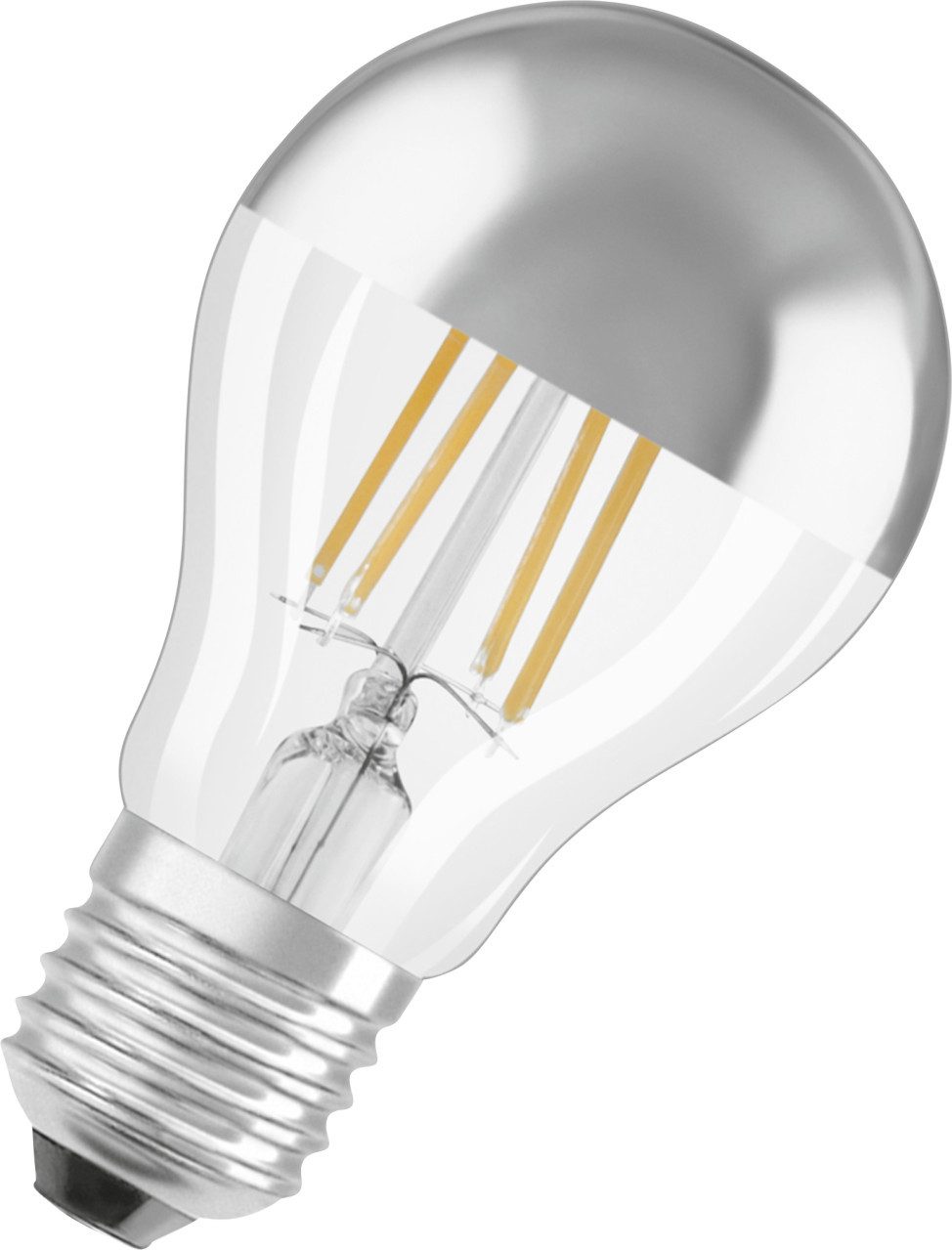 Osram LED-Leuchtmittel Osram LED Spiegelkopflampe Mirror Classic A 27, Nicht dimmbar